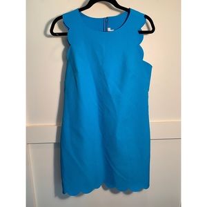 J. Crew Scalloped Shift Dress